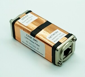 LNF-10G : LAN Noise Filter(10Gbps Isolator)
